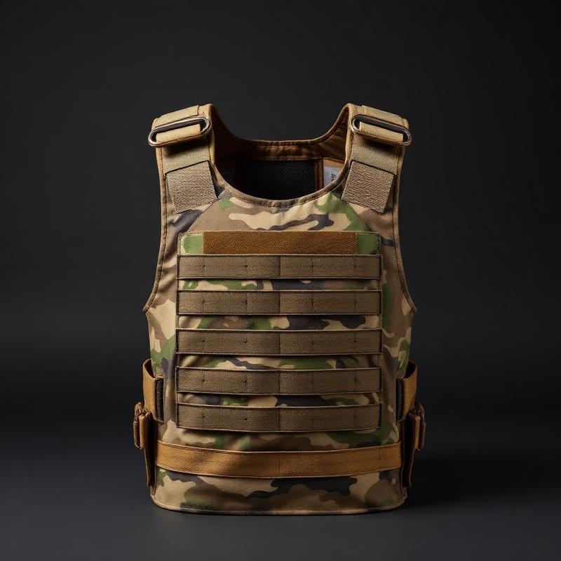 Colete Tático Plate Carrier MOLLE Multicam